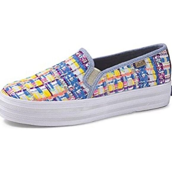Keds x Malhia Kent Triple Decker Klein Slip-Ons - US 5.5 - Picture 2 of 10
